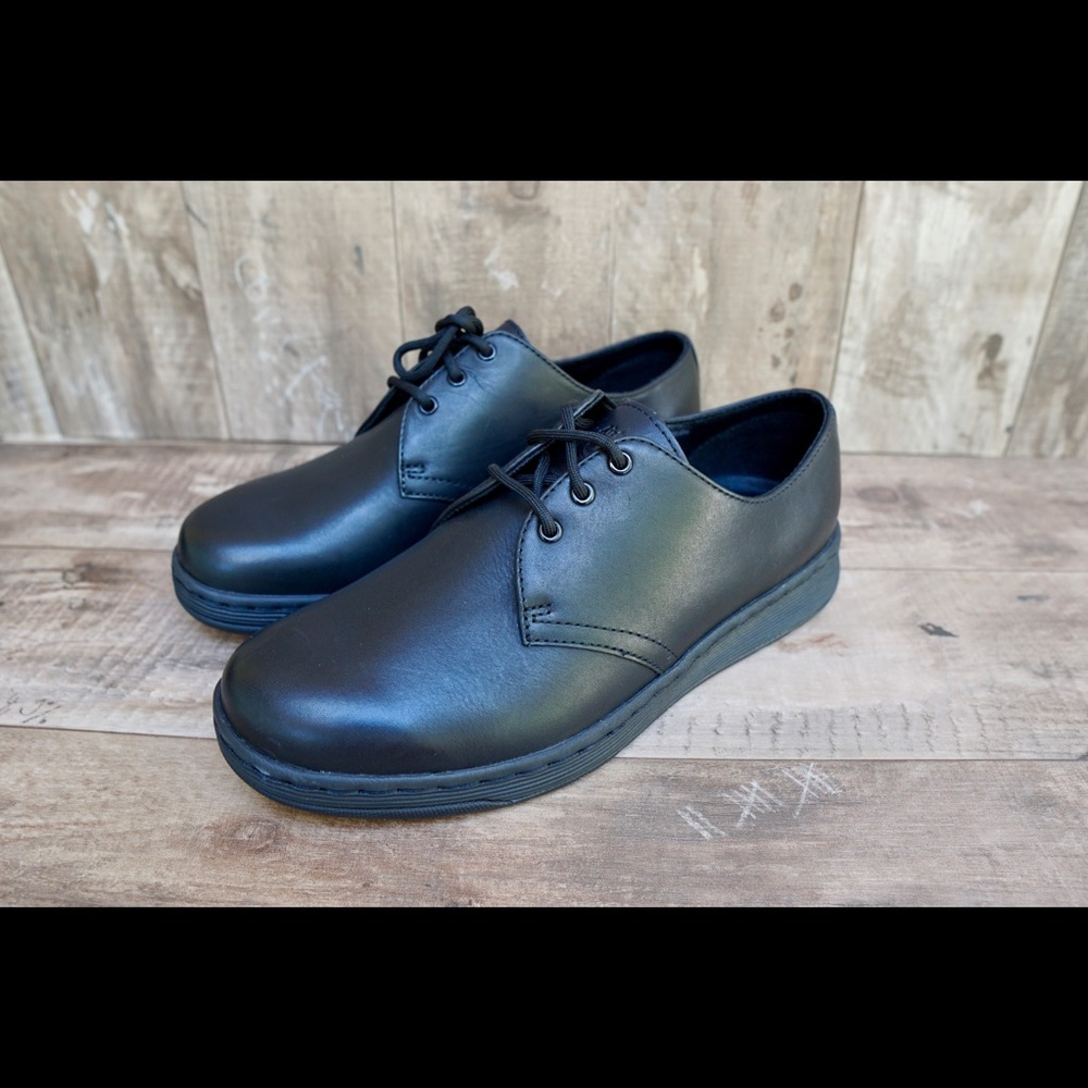 Dr Martens Cavendish Black Air Waire Shoes - Picture 12 of 16